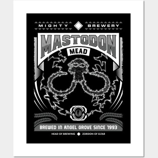 Mighty Brews - Black Mastodon Posters and Art